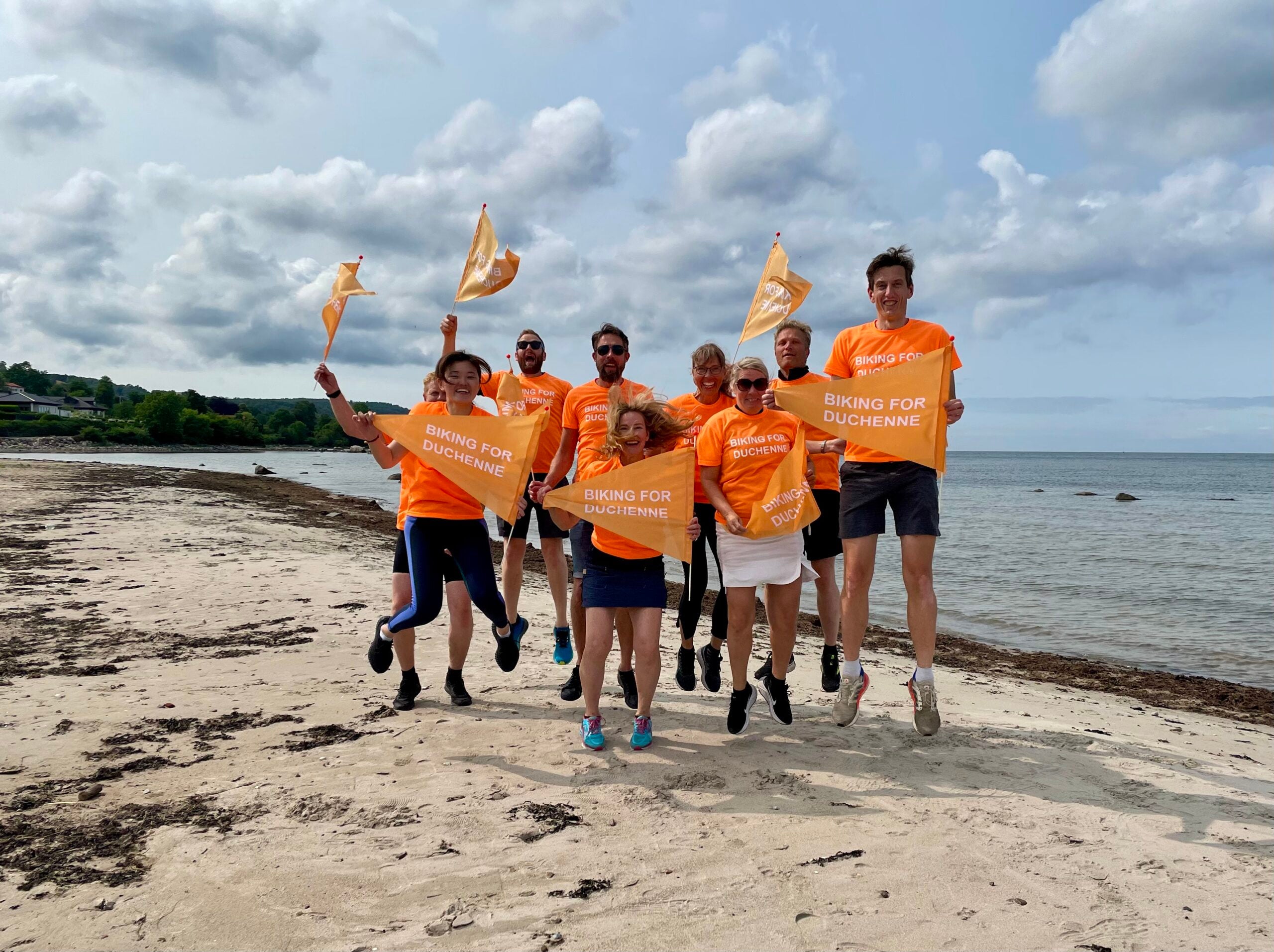 PTC riding for De Duchenne 40