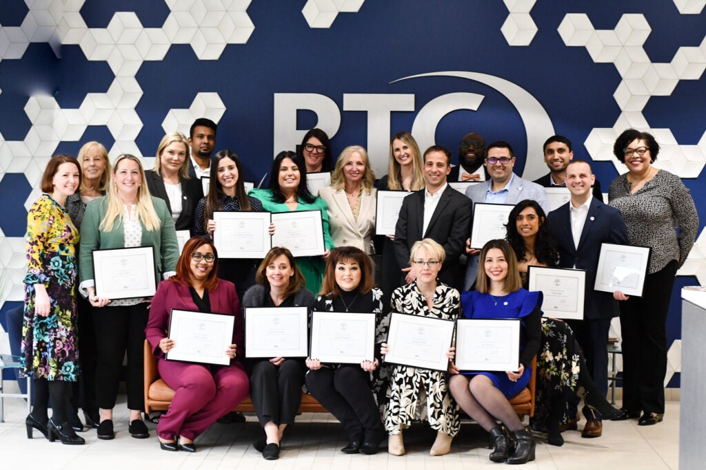 Group shot of PTC's Emerging Leaders